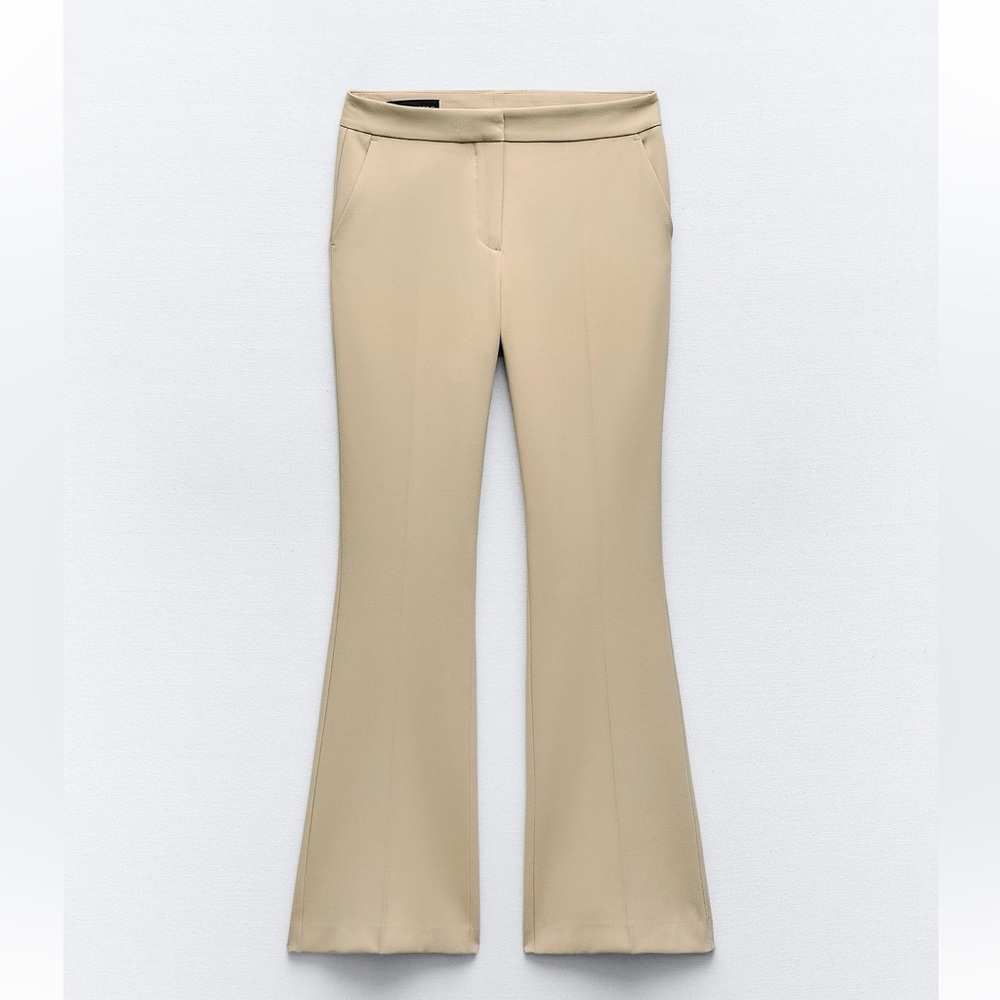NEW Zara Flared high waisted pants size XS